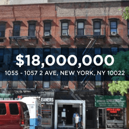 1055-1057 2nd Avenue Development Investment Sale - New York, NY - $18M - Skyline Properties closed deal