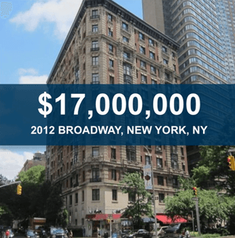 2012 Broadway Retail Investment Sale - New York, NY - $17M - Skyline Properties closed deal