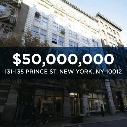 131-133 Prince Street SoHo - $50M SoHo Retail Co-op - 2,000 SF - Skyline Properties Robert Khodadadian mega deal case study