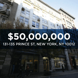 131-133 Prince Street SoHo - $50M SoHo Retail Co-op - 2,000 SF - Skyline Properties Robert Khodadadian mega deal case study